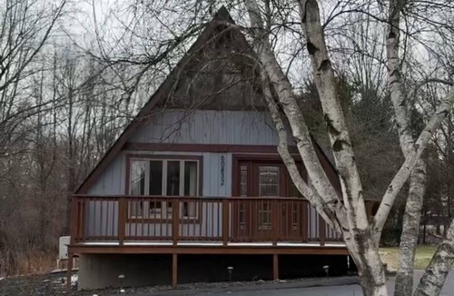 Decatur Cabin | Getaw-A-Frame: A Frame Retreat + Firepit + Lake