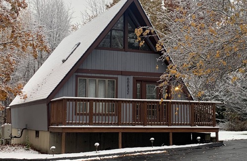 Decatur Cabin | Getaw-A-Frame: A Frame Retreat + Firepit + Lake