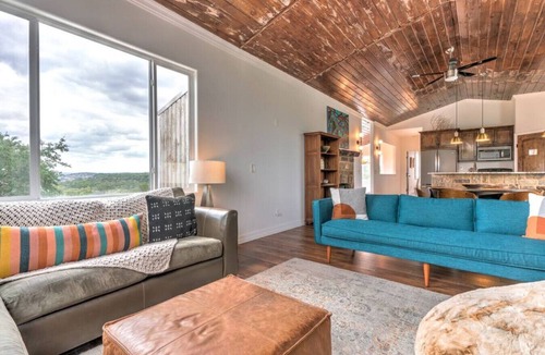 Spicewood House | Getaway Ranch - Views for Days + Pool + Game Room