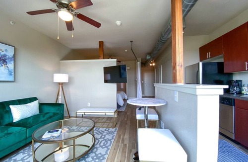Downtown Fort Worth Condo | Getaway with in-suite laundry, walk Downtown!