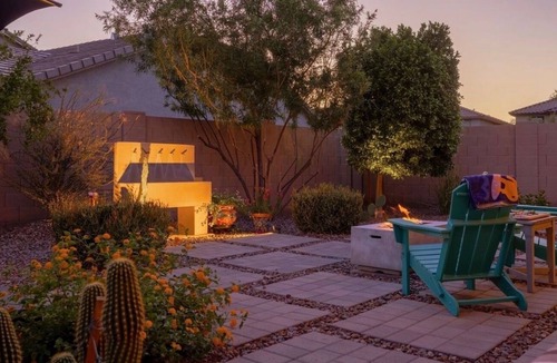 Gilbert House | Gilbert Getaway- Hot Tub, Fire Pit & Office