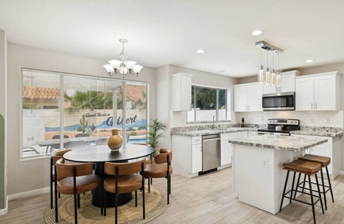 Madera Parc House | Gilbert Oasis Pool Heating + Game Room + Billiards