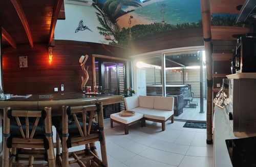 La Riviere-Saint-Sauveur House | Gite Avec Sauna et spa 4 a Deux pas D'honfleur Ambiance Caraïbes