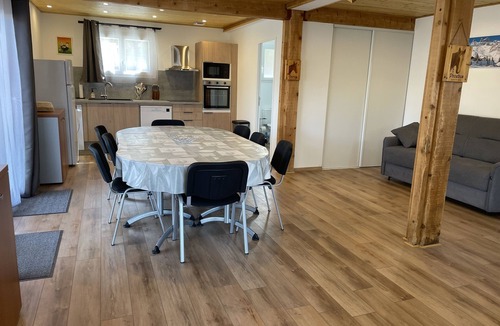 Saint-Leger-les-Melezes Cottage | Gite Belle Vue 2 with mountain views