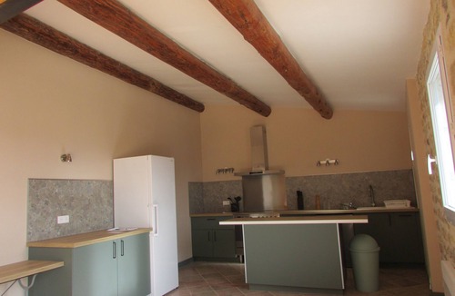Saint-Victor-de-Malcap House | Gite bastide charming scents stone pool view billiards gard south ardeche