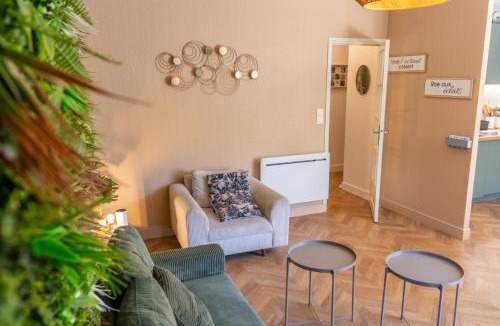 Saint-Josse Apartment | Gite "Douce Campagne" - Terrasse - 3 Chambres - Lits King & Queen size, lits superposés