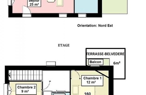 Chammes House | Gite Sainte-Suzanne-et-Chammes, 2 bedrooms, 4 persons