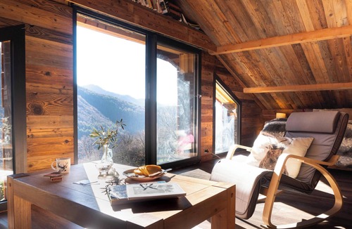 Belvedere Cottage | Gîte "La Sittelle" with Mountain View, Wi-Fi, and Air Conditioning