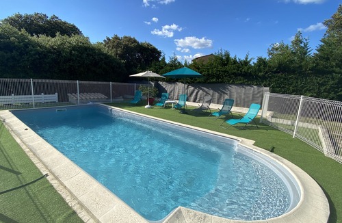 Lagorce Cottage | Gite LAVANDE with private pool Clim Classified 4 Stars