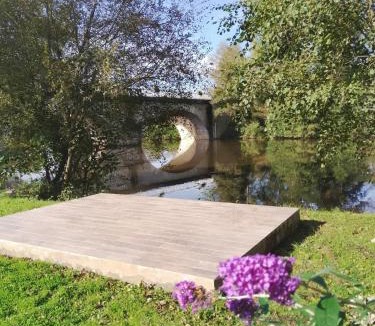 Belabre House | Gite Le Berry, Riverside property in Belabre