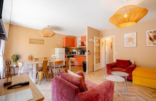 Saint-Josse Apartment | Gite Le Terracotta - Terrasse - 8 couchages - 3 Chambres avec lits King & Queen size, lits superposés pour enfants