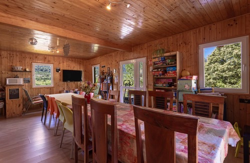 Rouffiac-des-Corbieres Ski Chalet | Gite Les Casots with Shared Pool, Private Terrace and Air Conditioning