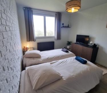 Saint-Josse Apartment | Gite "LES PEUPLIERS" - Calme & Confortable - Vue sur étang à 10mn du TOUQUET