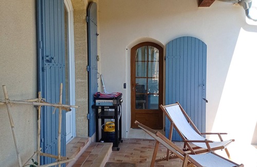 Mornas Apartment | Gite Letang de Condi Studio 55 m2 , 4 Pers , Clim , Wifi, Jardin , Terrasse