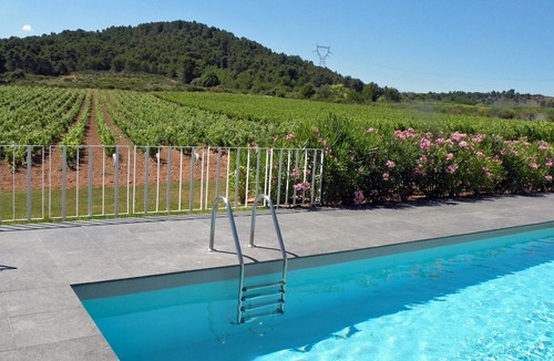 Saint-Frichoux Cottage | Gite Muscat, communal heatable and fenced pool, surrounded by vineyards