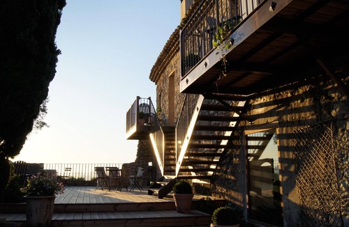 Villeneuve-les-Avignon Cottage | Gîte-Superior-Ensuite with Bath-Courtyard view