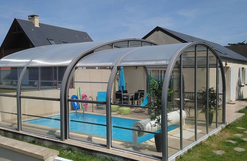 Surtainville House | Gîte with private heated swimming pool and enclosed garden close to the sea