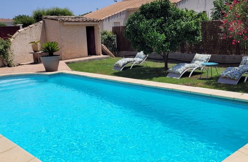 Lunel-Viel Apartment | Gite with private pool