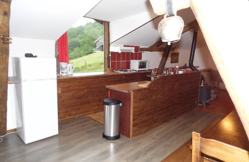 Riverenert Ski Chalet | Gites des Pics: the Black Pic - panoramic view