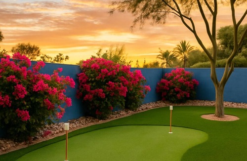 Security Acres House | GLAM RESORT STYLE LUXURY IN OLD TOWN SCOTTSDALE. DUAL PRIMARY BDRMS. HEATED POOL
