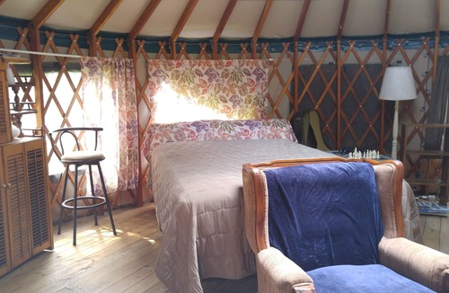 Waterloo Cabin | Glamorous Camping in a YURT