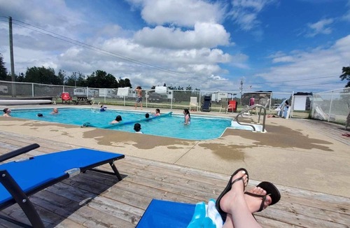 Tabusintac House | Glamping enthusiasts! Explore nature from this river view RV accommodation