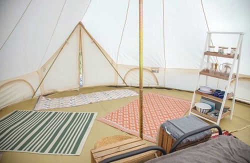 Mabe RV Rental | Glamping Meadow Bell Tentn