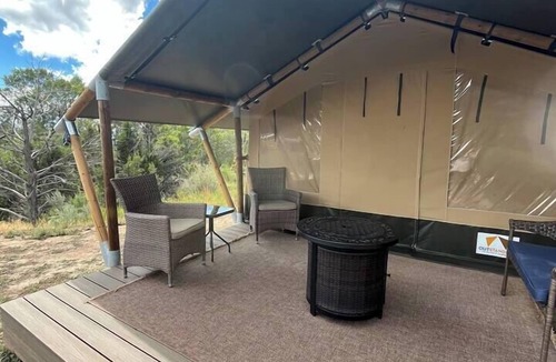 Collbran RV Rental | Glamping Safari Tent One