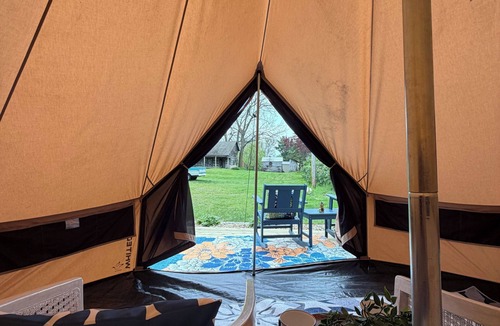 Benton Harbor RV Rental | Glamping tent for 2 in nature