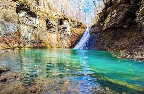 Deer RV Rental | Glamping tent in Newton County by Buffalo River!