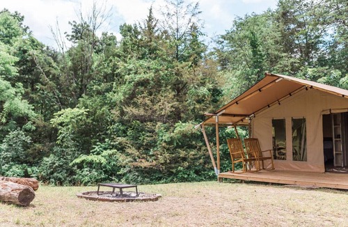 Knoxville RV Rental | GlampKnox Canvas Campground - Grande