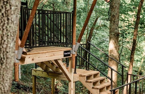 Knoxville Cabin | GlampKnox Canvas Campground - Tree Solo