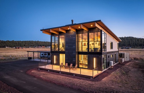 Fort Valley House | Glass House ~ Amazing mountain views, Sauna, EV, Games, Private + MORE!