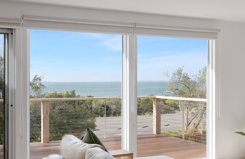 Cowes House | Glen Isla Seaside - stunning water views from the deck