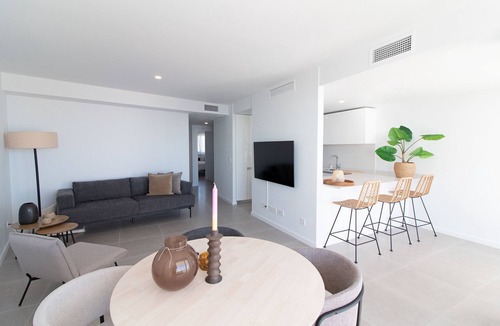 Canet de Berenguer Apartment | Global Vacacional: Modern two-terrace flat with sea and mountain views