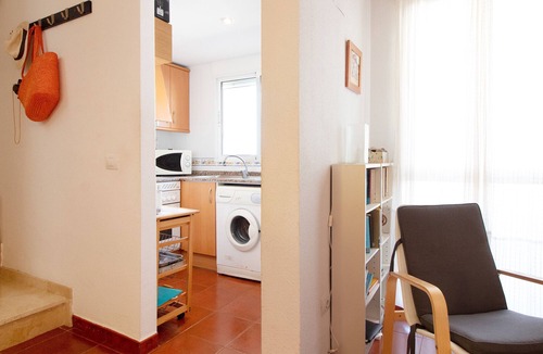 Playa de Almarda Apartment | Global Vacacional: Apartment with pool in Corinto beach