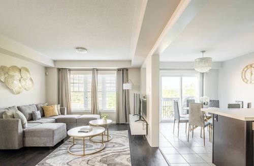 Mount Pleasant Villa | GLOBALSTAY. Modern 3BR House in Brampton. BBQ, parking
