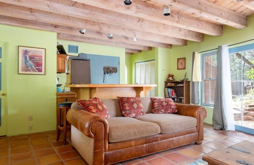 Canoncito House | Glorieta Mesa Retreat | Pet Friendly + Gardens & Koi Pond!