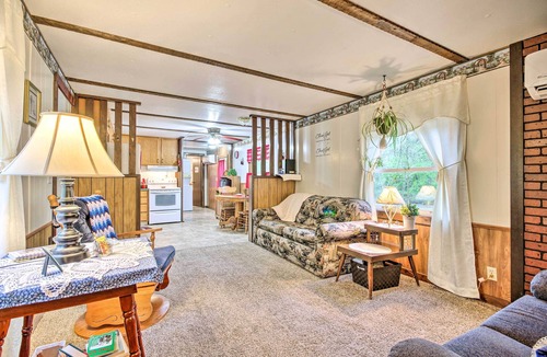 Florence House | Goats On-Site! Unique Creekside Escape in Ozarks