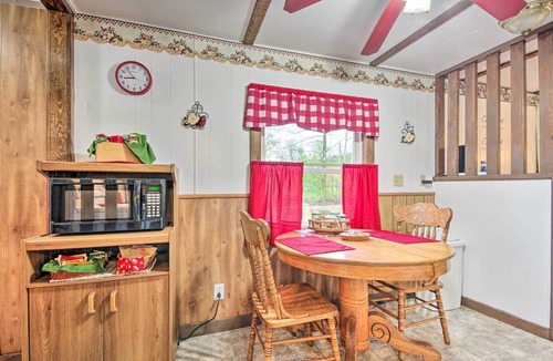 Florence House | Goats On-Site! Unique Creekside Escape in Ozarks