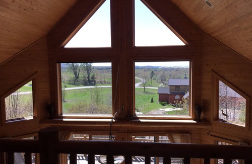 Mears House | Golden Dunes Luxury Log Home Overlooking Lake Michigan