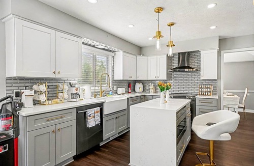 West Omaha House | Golden Haven 5BR 4 Baths | Arcade, Bounce & Play House