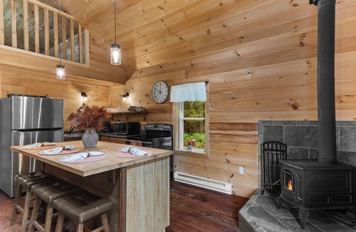 Davenport Cabin | Golden Meadows Spacious Cabin with Hot tub, Fire-pit, near all baseball camps