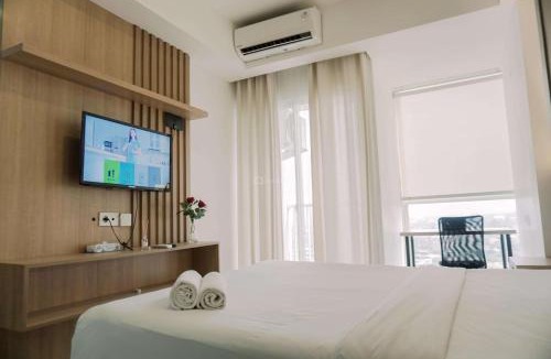 Pinang Apartment | Good and Homey Studio at Pacific Garden Alam Sutera Apartment By Travelio