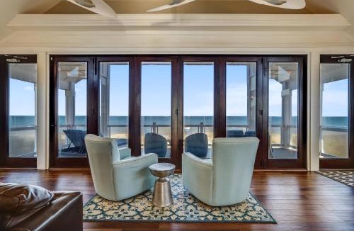 Nags Head House | Good Karma Retreat - Nags Head MP 15.5, Oceanfront, Elevator, Pool, Hot Tub, Pets OK, Flex Stays