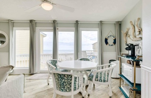 Pirates Beach House | Good Life - Easy Beach Access, Gulf Views, Hot Tub!