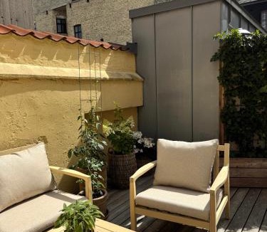 Copenhagen K Apartment | Good location - Private rooftop