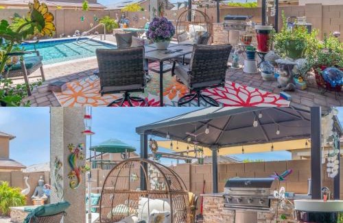 Canyon Trails West House | Goodyear Retreat Pool Slide Firepit BBQ