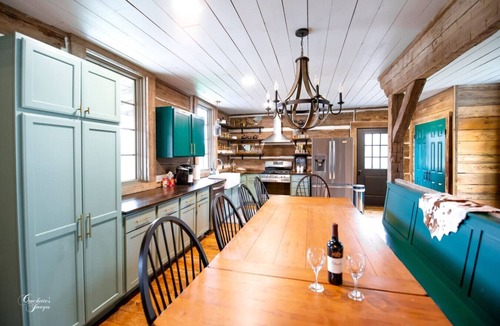 Jackson Cabin | Gorgeous 1856 Log Cabin, Completely Renovated