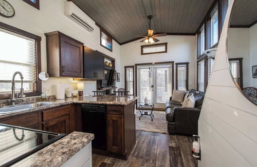 Upward House | Gorgeous 1BR Tiny Home w/Pool | Bocce | Free Tix